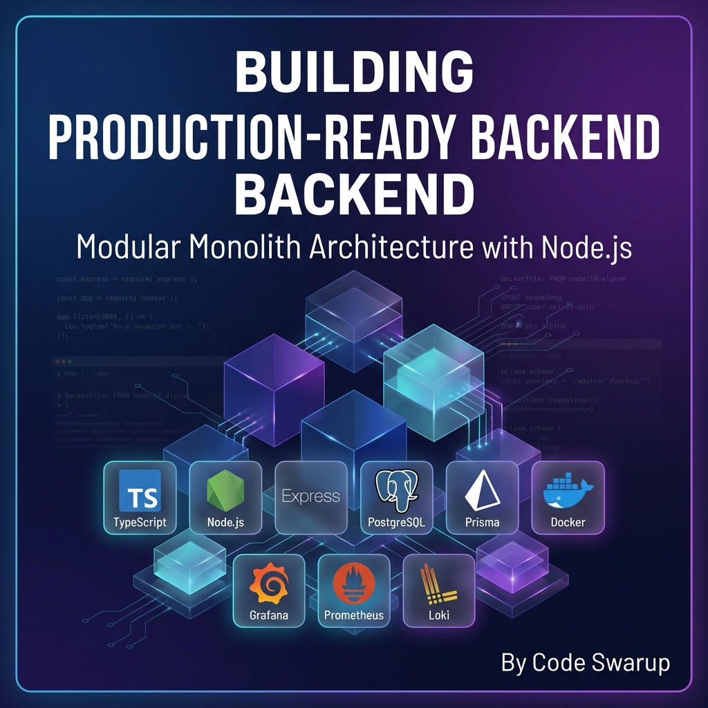 Modular Monolith Production-Ready Node.js Backend Template
